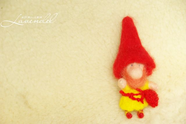 needle felted gnomes: Edd by Atelier Lavendel