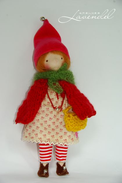 Art cloth dolls for sale by Atelier Lavendel. Handmade in Germany.