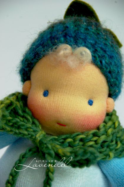 Tommy is a handmade baby doll, made by Atelier Lavendel. Handmade in Germany.