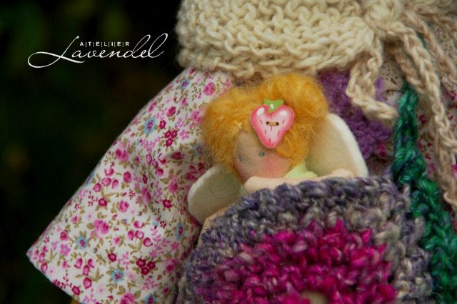 waldorf doll by Atelier Lavendel. Handmade with love and care. Handcrafted in Germany.