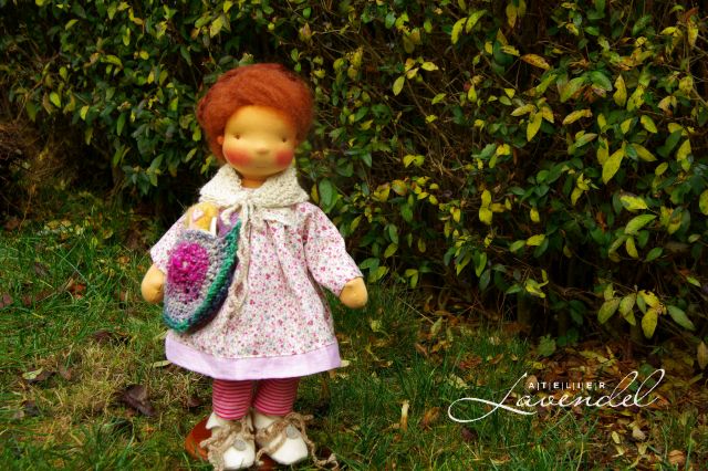 waldorf doll by Atelier Lavendel. Handmade with love and care. Handcrafted in Germany.