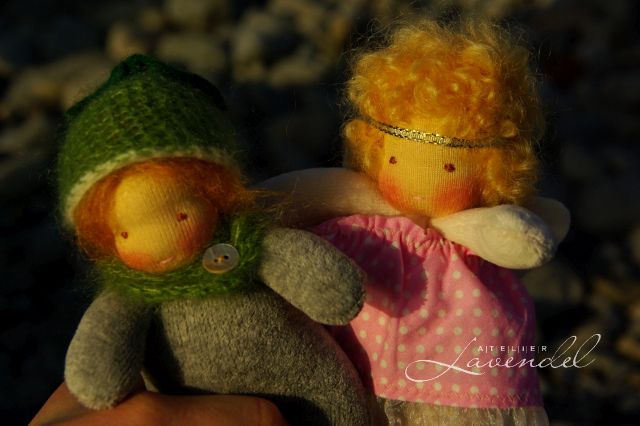 German Waldorf dolls by Atelier Lavendel are lovingly handmade with lots of joy and care for children to play and to cuddle. Handmade in Germany.