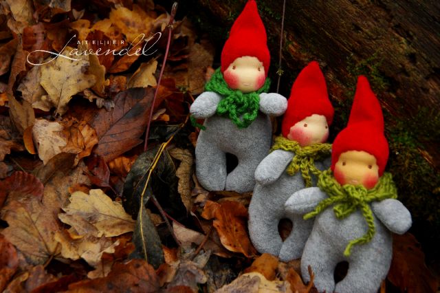 Waldorf gnome dolls by Atelier Lavendel are fun and safe for any ages, lovingly handmade with best quality organic materials available. Handmade in Germany