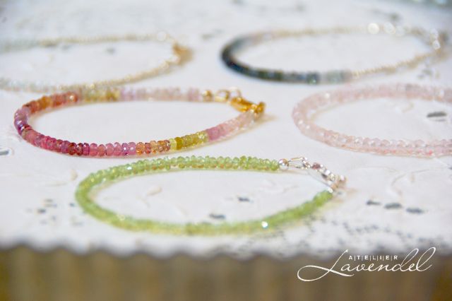 Handmade gemstones bracelet give-away. Handmade in Germany.
