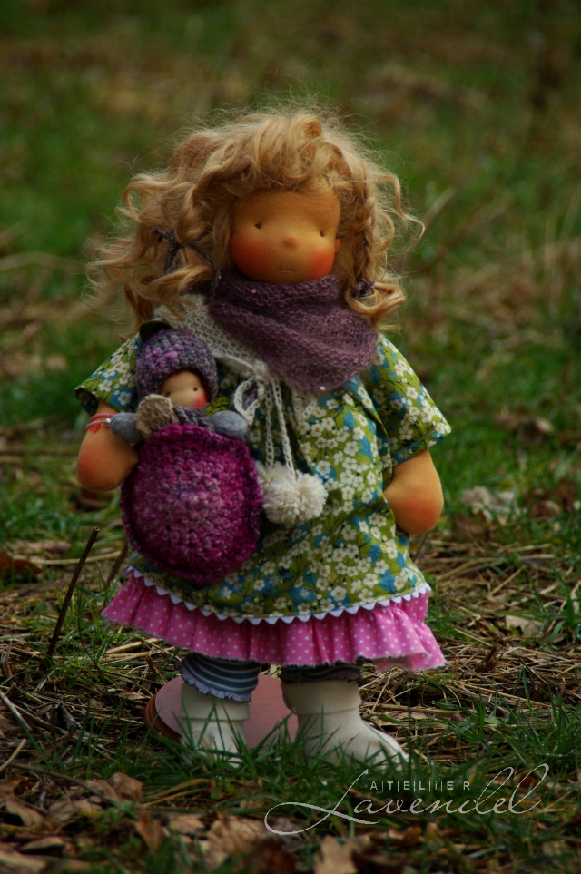 Waldorf inspired ooak dolls by Atelier Lavendel are lovingly handmade with all natural best quality materials. Handmade in Germany.