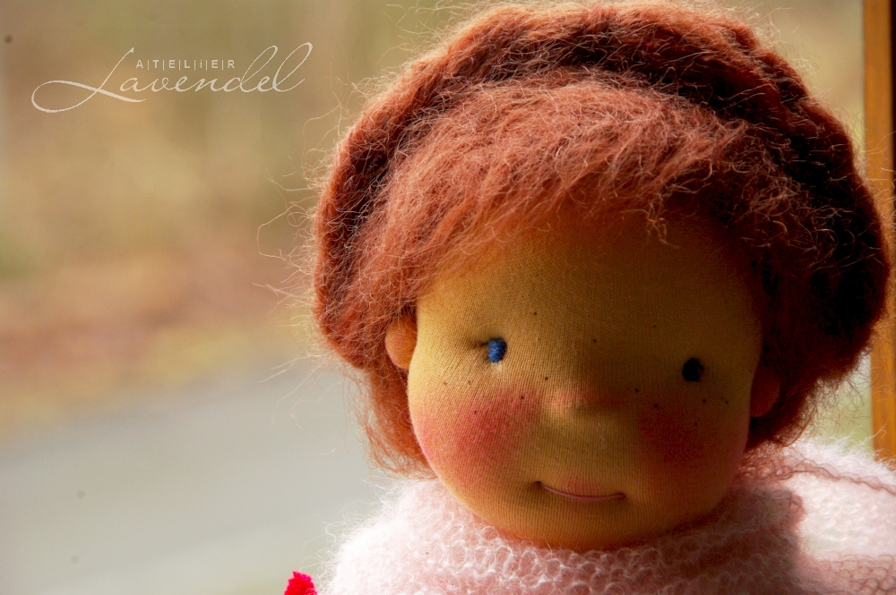 Artist made natural fiber dolls, handcrafted by Atelier Lavendel are lovingly using high quality organic natural materials. Handmade in Germany.