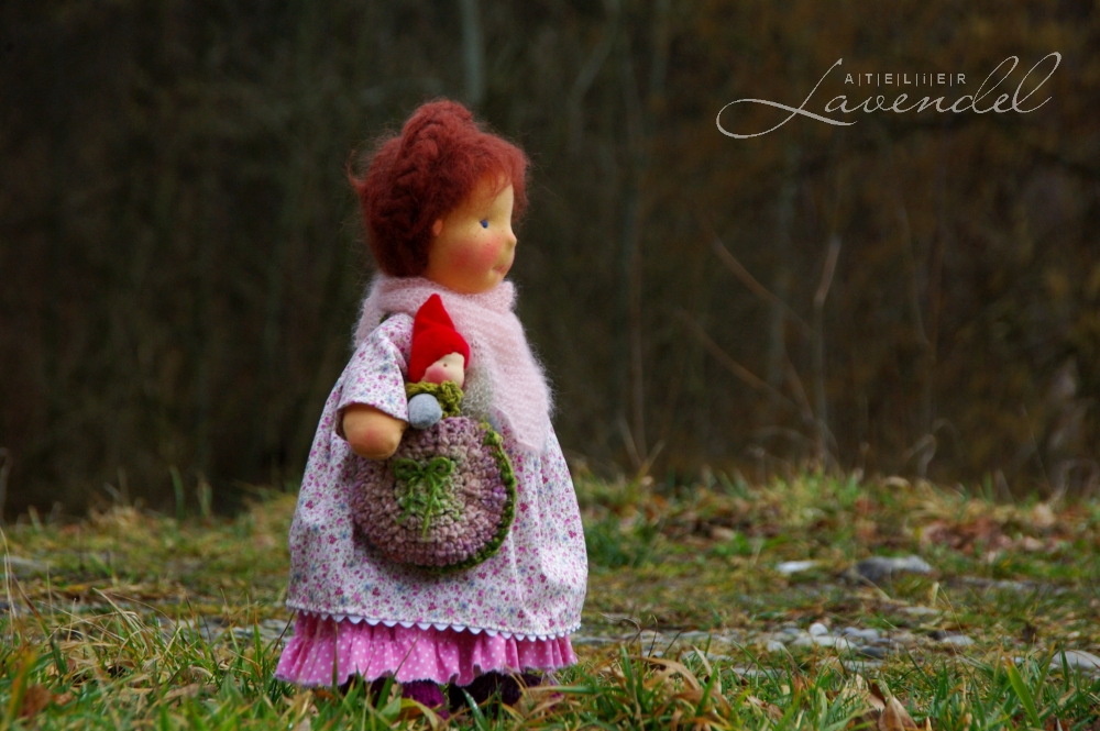 Artist made natural fiber dolls, handcrafted by Atelier Lavendel are lovingly using high quality organic natural materials. Handmade in Germany.