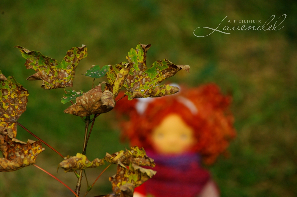 one-of-a-kind Waldorf doll: meet Margit, standing 18 inches, lovingly handmade by Atelier Lavendel. Handmade in Germany.