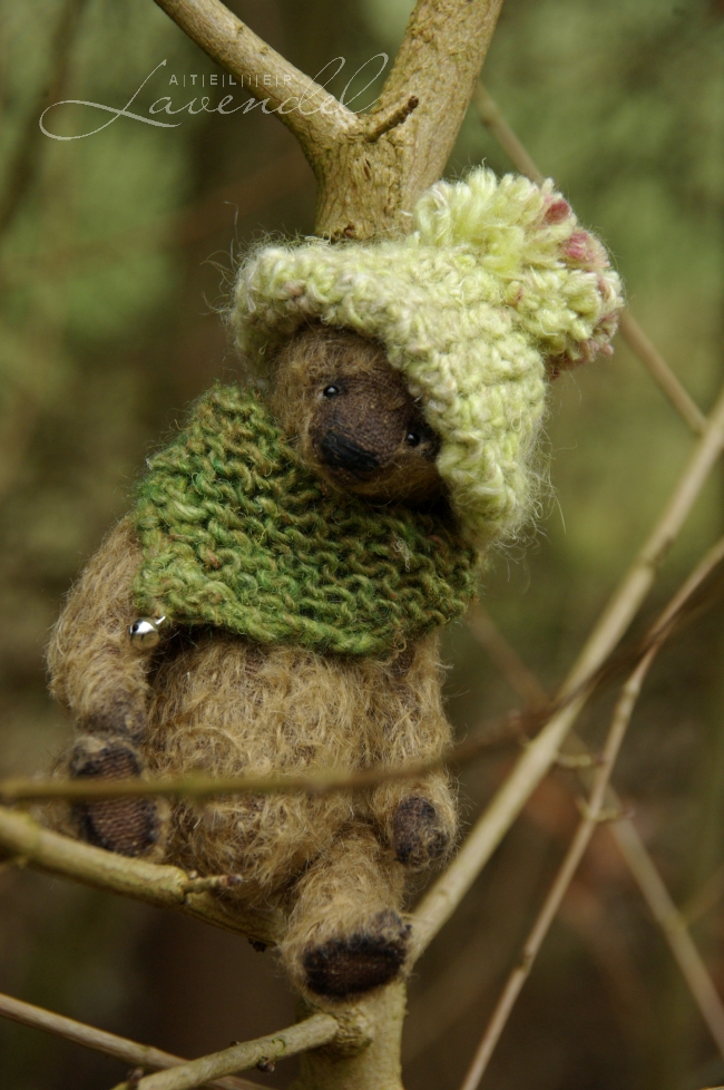 ooak artist bear mohair: Meet Gregor, OOAK artist bear by Atelier Lavendel, handmade with love and care using original designs and high-quality materials.
