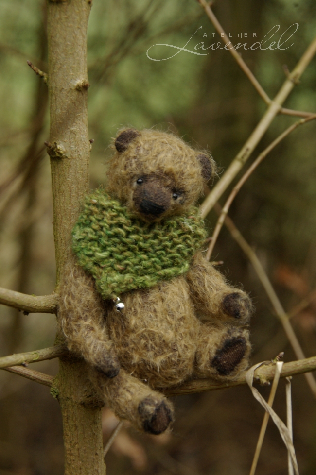 ooak artist bear mohair: Meet Gregor, OOAK artist bear by Atelier Lavendel, handmade with love and care using original designs and high-quality materials.